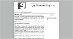 Desktop Screenshot of graphity-consulting.com